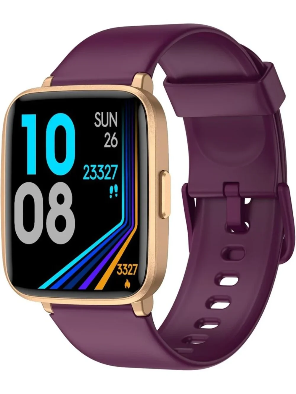 Heart Rate Fitness Tracker Watch - Activity & Pedometer Monitor for Workouts